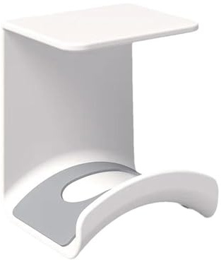 Supporto per cuffie da ufficio e da gioco sotto la scrivania/supporto a parete staffa di archiviazione per accessori per cuffie per ufficio quotidiano domestico