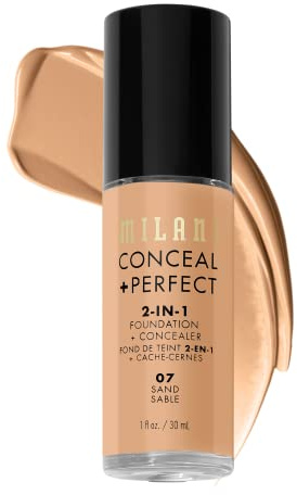 MILANI Conceal + Perfect 2-in-1 Foundation + Concealer - Sand