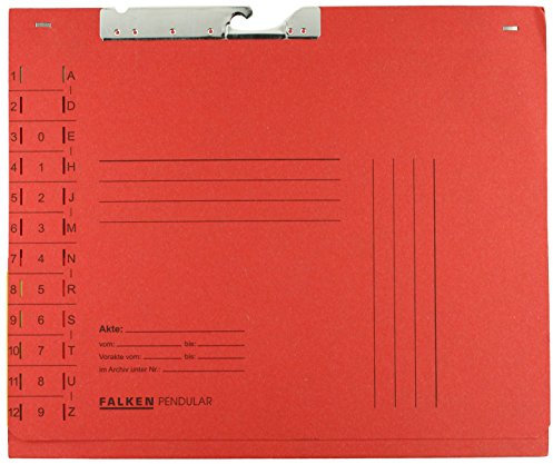 Falken 15033812 Pendelhefter Dehntasche rot