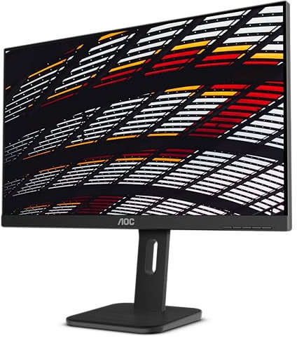 AOC 22P1D - 22 Zoll FHD Monitor, höhenverstellbar (1920x1080, 60 Hz, VGA, DVI, HDMI) schwarz
