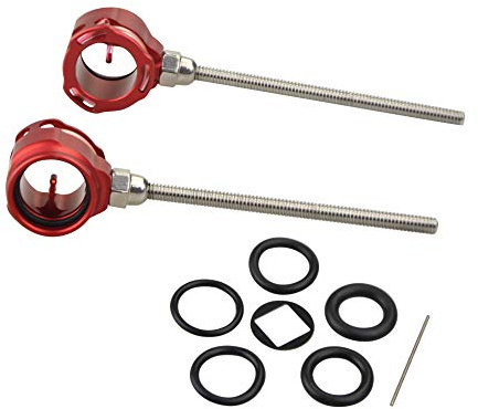 MILAEM Vista del Arco Mira de Arco recurvo 0.019 Scope Pin Accesorios de Tiro con Arco (Rojo)