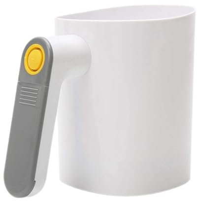 Ginobili Handheld Electric Flour Sieve Icing Sugar Powder Stainless Steel Flour Screen Cup Shaped Sifter Kitchen Pastry Cake Tool