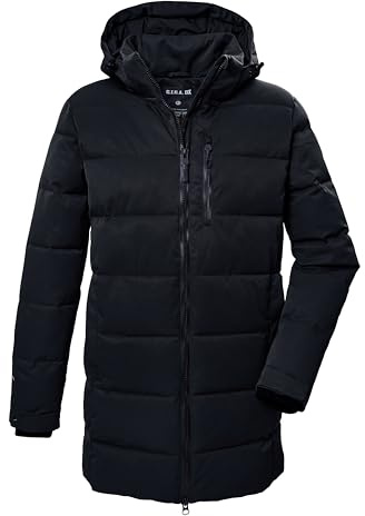 G.I.G.A. DX Steppparkas för män, funktionsparka med dragkedja GW 10 MN QLTD PRK, svart, 4XL, 41872-000