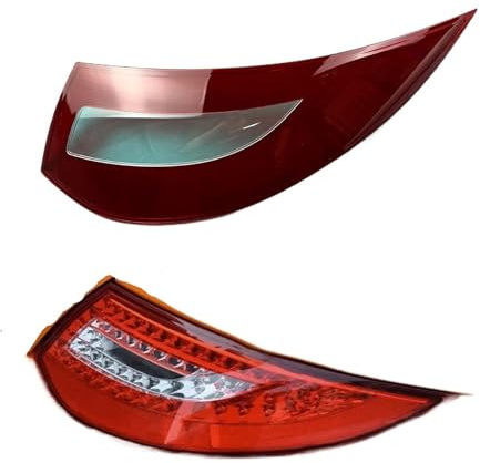 Compatible For Porsche 911 997.2 Car Accessories Rear Outer Taillight Shell Tail Lamp Cover Turn Signal Stop Light Mask(Rear Right)