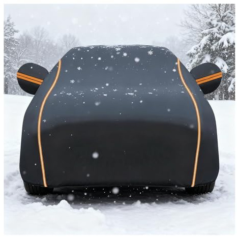 Funda Coche Interior para Renault Kangoo, Lona Impermeable con Cremallera, Funda Coche Exterior Antipolvo Antiarañazos Resistente a la Lluvia Nieve-lj117