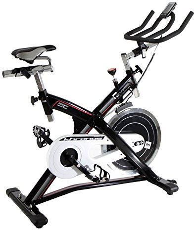 BH Fitness KHRONOS 10005713 Ciclismo indoor a fricción - 20 Kg - Freno de emergencia - Manillar de triatlón