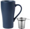 Arawat Groß Tasse 500 ml Teetasse mit Deckel und Sieb Keramik XXL Kaffeetasse Keramik Teetasse mit Löffel & Untersetzer Kaffeebecher Cute Geburtstagsgeschenk Tee Kaffee Tasse Geschenk