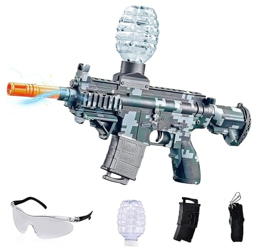 Electric Gel Ball Blaster Toys-Eco-Friendly Splatter Ball Blaster,Automatic Outdoor Games Toys for Activities Team Game(Green)
