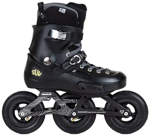 Powerslide SUV Inline Skate Zoom Renegade 125, fürOff-Road und Training, für Damen und Herren