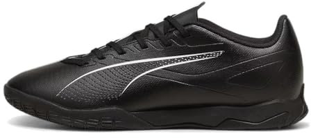 PUMA Unisex Adults Ultra 5 Play IT Soccer Shoe, PUMA Black-PUMA White, 45 EU