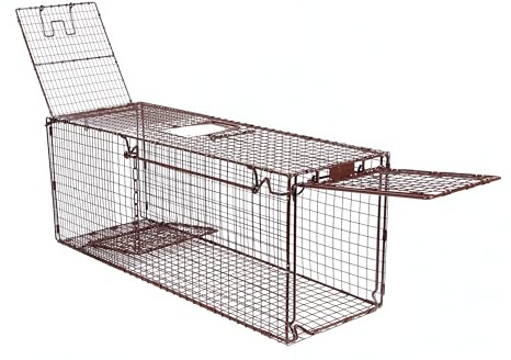 Tru Catch 36D Humane Live Animal Trap - Easy & Safe Catch & Release for Raccons, Possums, & Other Small Wild Animals - Durable Heavy Duty - (36 L x 14 H x 12 W)...(Qty 1)…