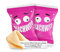 Glückskekse Flachwitze 30er Packung pink | Glückskekse lustige Flachwitze für Kinder und Erwachsene zur Party, Geburtstag, Candybar, Geschenk | Kekse frisch gebacken vegan & made in Germany