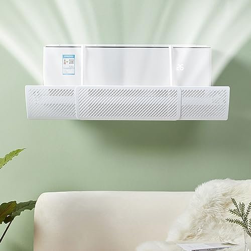 Retractable Air Conditioner Deflector, Anti-direct Blowing Windshield Baffles Cover for Home Office Air Conditioning, Telescopic 58-95cm