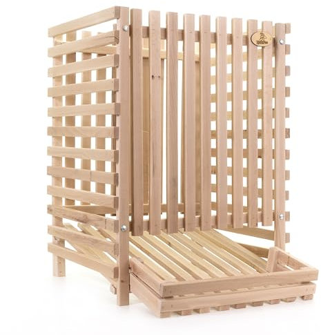 Holzfee Kartoffelkiste Buchenholz Keller Stabile Kartoffelhorde für ca. 100 kg Kartoffeln