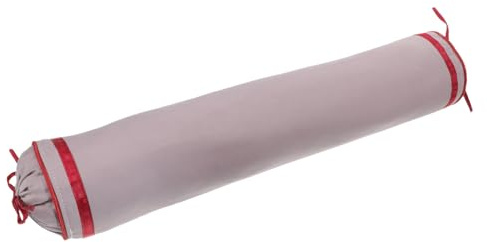 TOGEVAL Funda De Almohada Cervical Redonda De Suave Funda Lavable para Almohada De Cojín Cilíndrico Decorativo Ligera y Compacta para Apoyo De Cuello y Decoración del Hogar