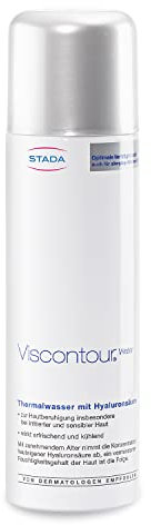 Viscontour Water Spray - erfrischendes Thermalwasser Gesichtsspray mit Hyaluron - Anti-Aging Hautpflege - von Dermatologen empfohlen - 1 x 150 ml