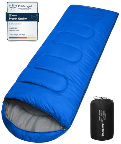 KingCamp Camping Schlafsack Erwachsene für Sommer