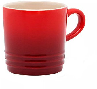 Le Creuset Taza mediana de cerámica de gres, 0, 2 L, Cereza, 70303200600099