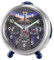 Atrium Kinderwecker Cockpit Jungen Flugzeug ohne Ticken Snooze Licht analog Quarz silberfarben A932-19