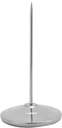 Soporte Para Recibos De Escritorio, Soporte Para Recibos De Papel De 6,3 Pulgadas, Pincho De Acero Inoxidable, Eje De Control, Escritorio, Varilla Recta, Tenedor Para Billetes, Soporte Para Notas, Sop
