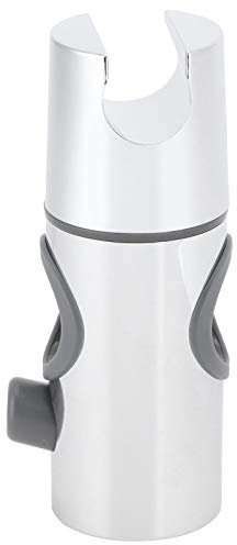 Porta della Doccia Regolabile, Robusta Staffa Addominali per Soffioni Portatile, Facile da Installare con Placcatura a 5 Strati, Compatibile con Biella di Diapositiva Rotonda da 25 Mm,