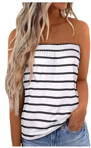 Camiseta Tirantes Sin Mangas Mujer,Camiseta básica Ajustada de Punto Acanalado Color Sólido Ligero Camisa Cuello Redondo Basica Tops Elegante Camisetas para IR al Trabajo, Citas, Vacaciones