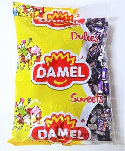 iChuches - Caramelos Snipe de Nata – Bolsa 1kg de Envueltas Individualmente – Sin Gluten, Sabor Suave y Cremoso