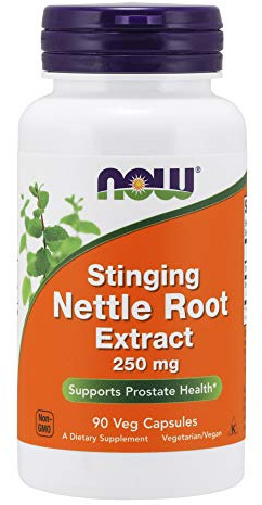 NOW Foods Nettle Root Extract 250mg, 90 Vcaps