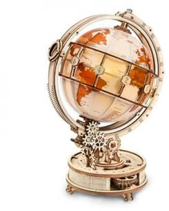 ZGPTOP- YOBBIKS Madera con diseño de Globo Luminoso 3D para Construir para Adultos, Rompecabezas de Navidad, Regalos de cumpleaños, Multicolor (Genérico ST003)