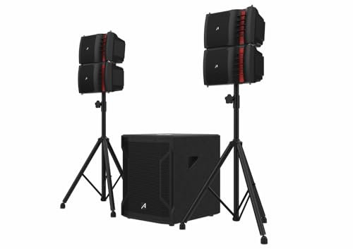 Audibax Seattle 1000 Sistema PA Line Array Bluetooth + Soportes