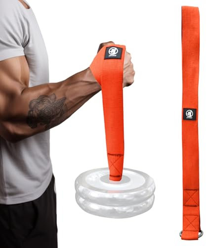 J Bryant Armwrestling träningsbälte lämplig för handledsunderarm och bicepsövningar kompatibel med 1 och 2 tums hantelskivor, multifunktionella träningsutrustning för hemmet