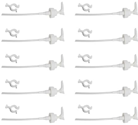 Juego de dispensadores de bombas para aperturas de contenedores, antisifones, cámara con cerradura, cabezal para lociones, desinfectantes, dispensador de galones de almacenamiento