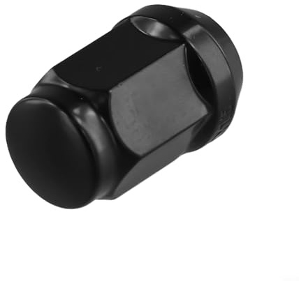 Besttoolifes Dadi per ruota M12 x 1,5, 24 dadi in acciaio nero con sede conica a 60 gradi, per LandCruiser e veicoli