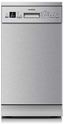 LAVAVAJILLAS INFINITON (A++/E, Display LED, Ancho 45cm, Tercera Bandeja, Control Electronico, Independiente) (INOX, DIW-4513X)