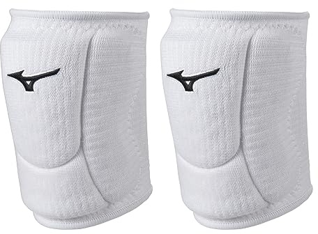 Mizuno LR6 Pro ECO Volleyball Knee Pads | Womens Medium (M) | White