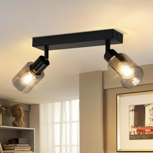 Kowanie Vintage Dual-Light Deckenstrahler: Flur-Deckenleuchte im