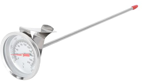 KOCKSHION Termómetro De Acero Inoxidable Para Barbacoa Resistente Al Agua Medidor De Temperatura Preciso Para Parrillas Accesorio Práctico Para Cocina Exterior