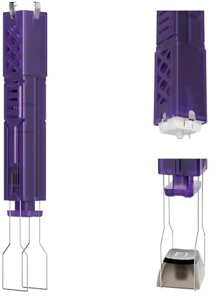FunHub Extractor de teclas translúcido 2 en 1 para teclado mecánico intercambiable en caliente, fácil de quitar y reemplazar interruptor y herramienta de extracción de teclas, extractor de teclas de