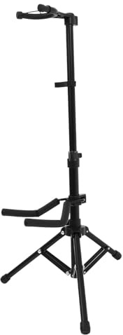 HYTROVE Soporte de Violín Plegable y Ergonómico Diseño de Trípode, Material Abs y Acero, Soporte de Suelo Negro Adecuado para Exhibición Portátil