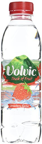 Volvic Touch Strawberry Flavour Water 500 Ml (Pack of 24)