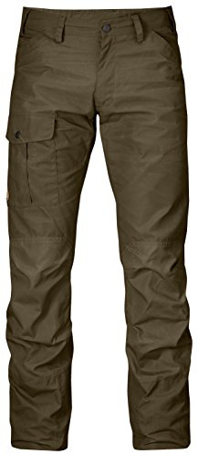 Fjällräven Herren Bukser Nils Bukser Hose, Dark Olive, 48 EU