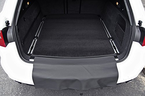 tuning-art 2922 Kofferraummatte passend für Audi A4 B9 8W Avant 2015-2-teilig mit Ladekantenschutz