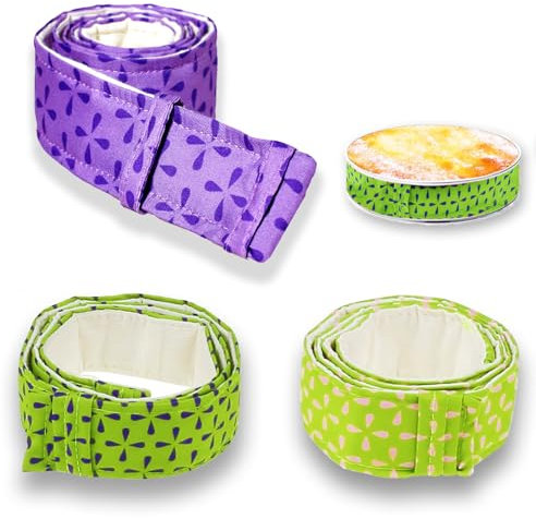 3 stycken tårtremsor, kakformar bakning, ränder bakning, lämplig för att göra kakor och andra bakade godsaker