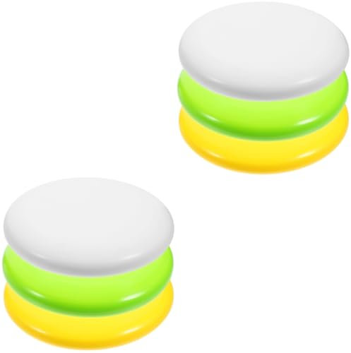 Milisten 2 Sätze Golf- Martini-Golf-tees Disc-Golf-Putter Netz Flugscheiben Korb Outdoorsessel Professioneller Spieler Kleine Discgolf-Marker Disc-Golf- Sport 3 Stück * 2