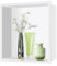 FTL Niche Douche Encastrable 30 x 30 x 10cm,Niche Murale Douche Acier Inoxydable,Blanc Niche Salle de Bain a Encastrer,Etanche Niche pour Douche,Niche pour Salle de Bain,Étagère à Niche