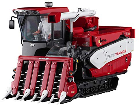 Hasegawa HWM07 1:35 Yanmar Combine YH6115, Multicoloured