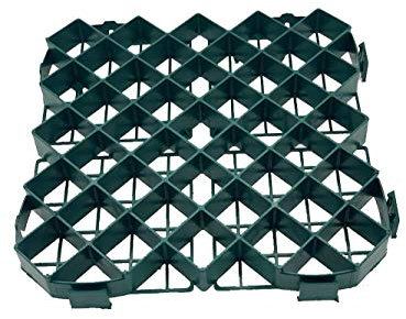 EINSIDE Salvaprato grigliato erboso alta tenuta PEHD, Griglia per il prato, Set da 7 pezzi