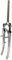 Resul Zoom Federgabel 28 Zoll 1.1/8 Ahead, 250 mm Schaft, Federung verstellbar, verchromt