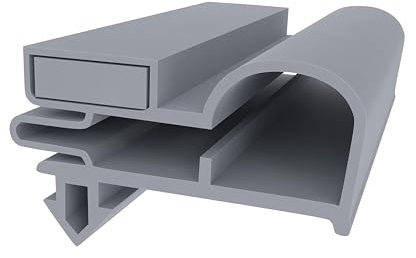 AWFOM Kühlschrankdichtungen Universal Türdichtung Zum Stecken Magnetdichtung Gummidichtung Dichtung