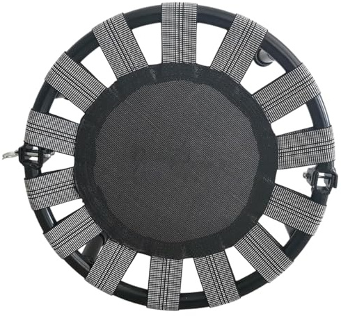 Lljsszr Mini Trampolino Trampolino Pieghevole Portatile Silenzioso per Esercizi con Giocattoli da Giardino